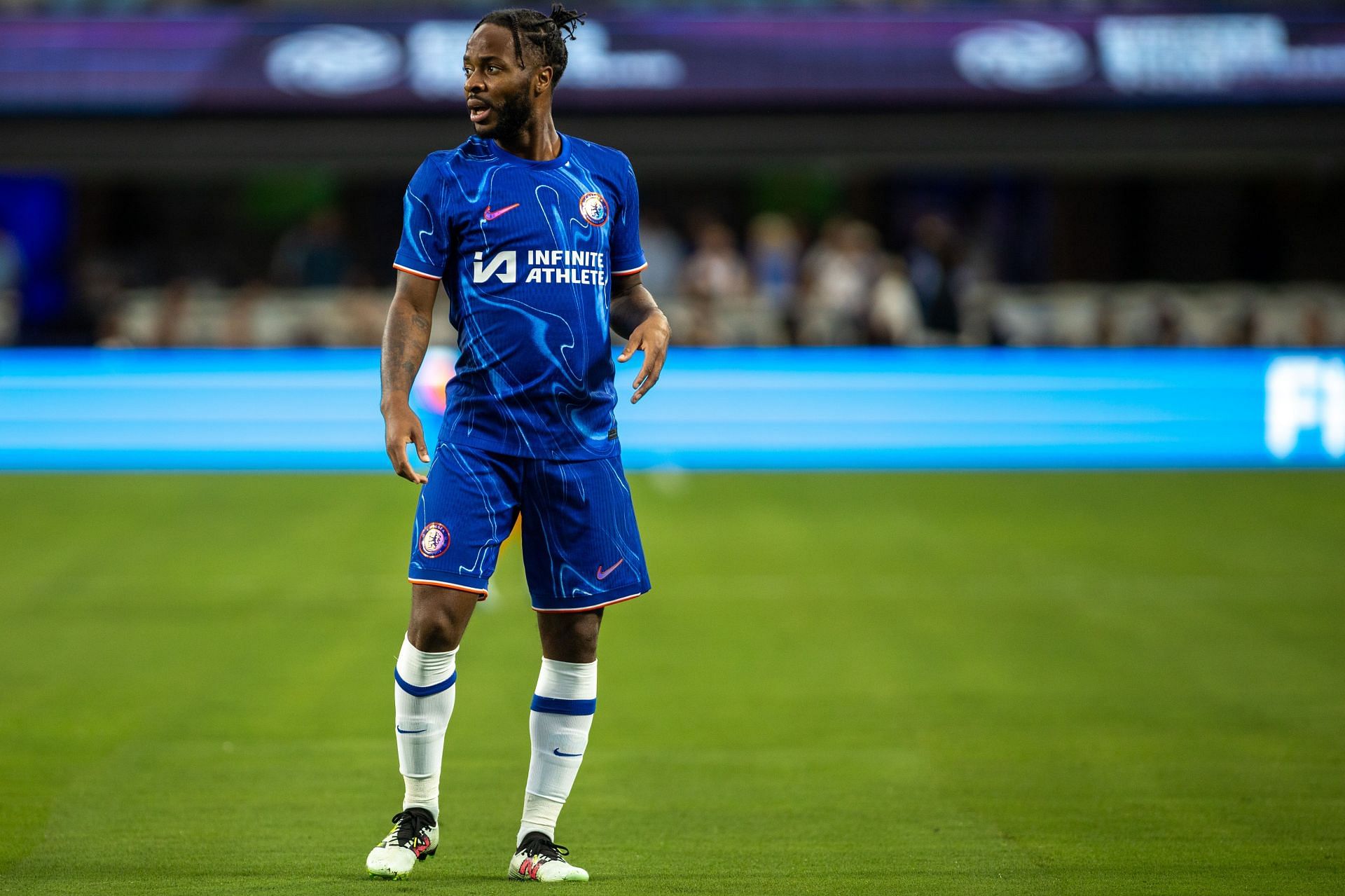 Chelsea attacekr Raheem Sterling